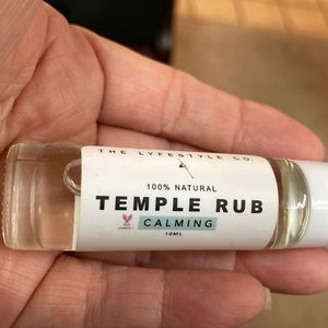Temple rub from the Lyfestyle Co. Calming